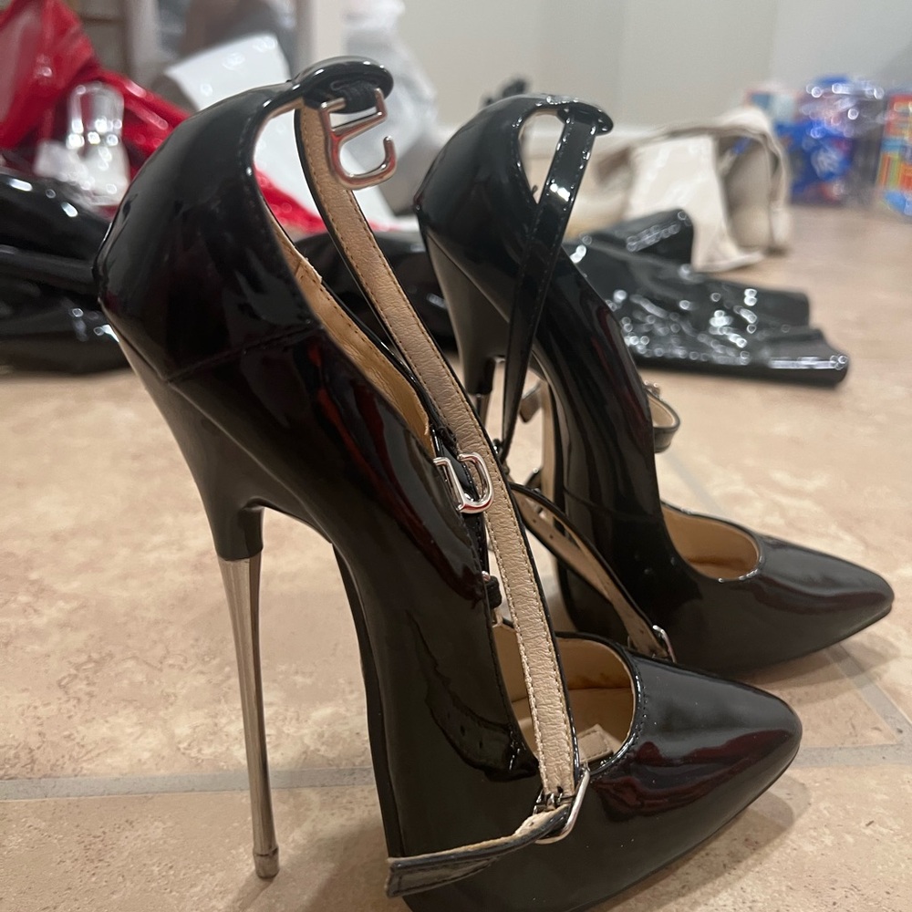 Black Stiletto Heels